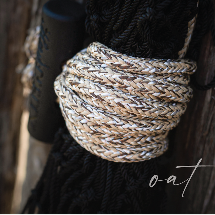 Oat colored rope