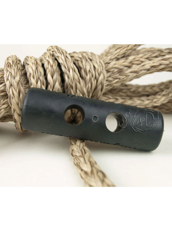 Detail of the Hay Chix HOGGLE showing double holes designed to thread and secure hay net rope.